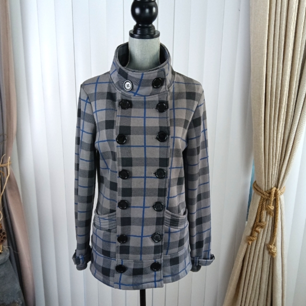 Glimmer By J.J. Basics. Womens Peacoat.